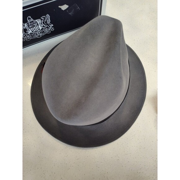 Stetson RY02 Saxon 2 Inch Brim 302 Caribou Hat 08 Cordova Size 7 - Picture 7 of 15